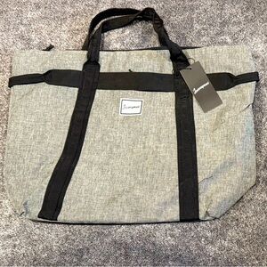 Journeyman Gray and Black Duffel Bag